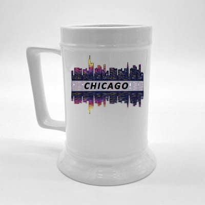 Cool Chicago Skyline Beer Stein