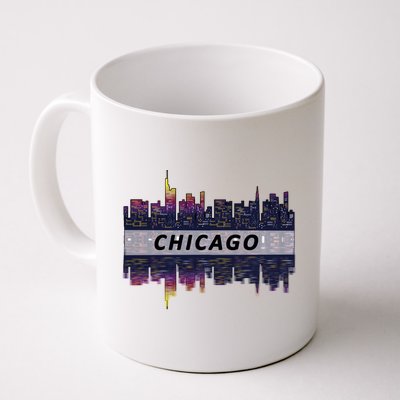 Cool Chicago Skyline Coffee Mug