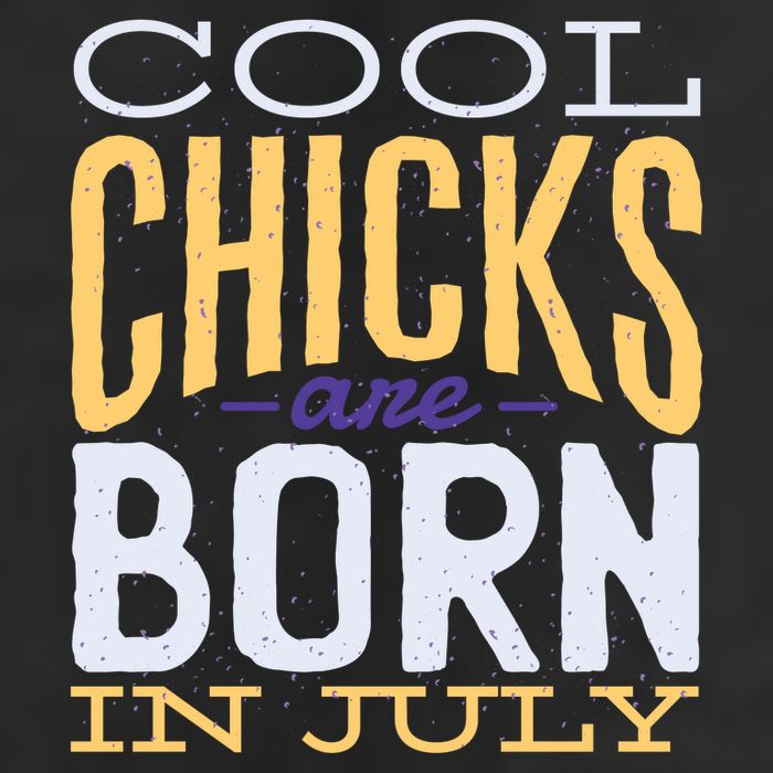 Cool Chicks Are Born In July Adult Drive Performance Visor