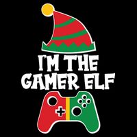 Cool Christmas I'm The Gamer Elf City Backpack