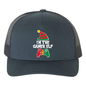 Cool Christmas I'm The Gamer Elf Yupoong Adult 5-Panel Trucker Hat