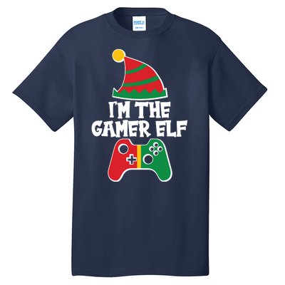 Cool Christmas I'm The Gamer Elf Tall T-Shirt