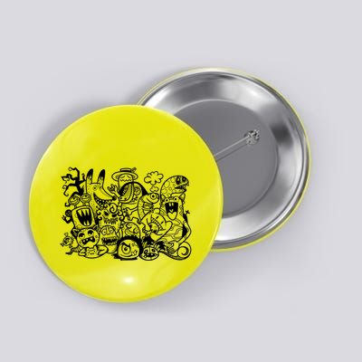 Cool Classic Cartoonish Character Group Button