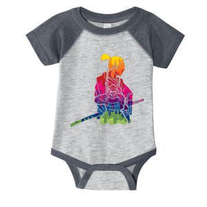 Cool Colorful Samurai Katana Infant Baby Jersey Bodysuit