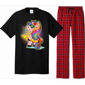 Cool Cute Surfer Unicorn Pajama Set