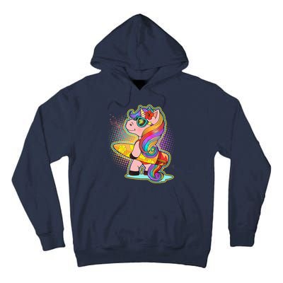 Cool Cute Surfer Unicorn Tall Hoodie