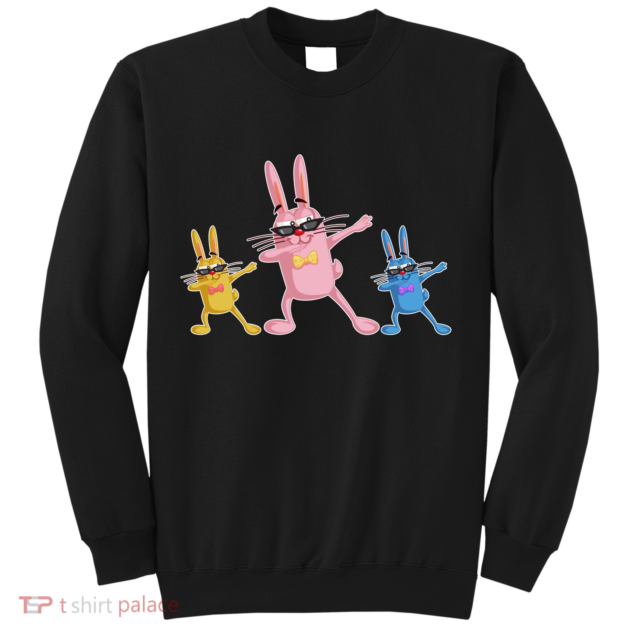 Cool Dabbing Easter Bunnies Sweatshirt