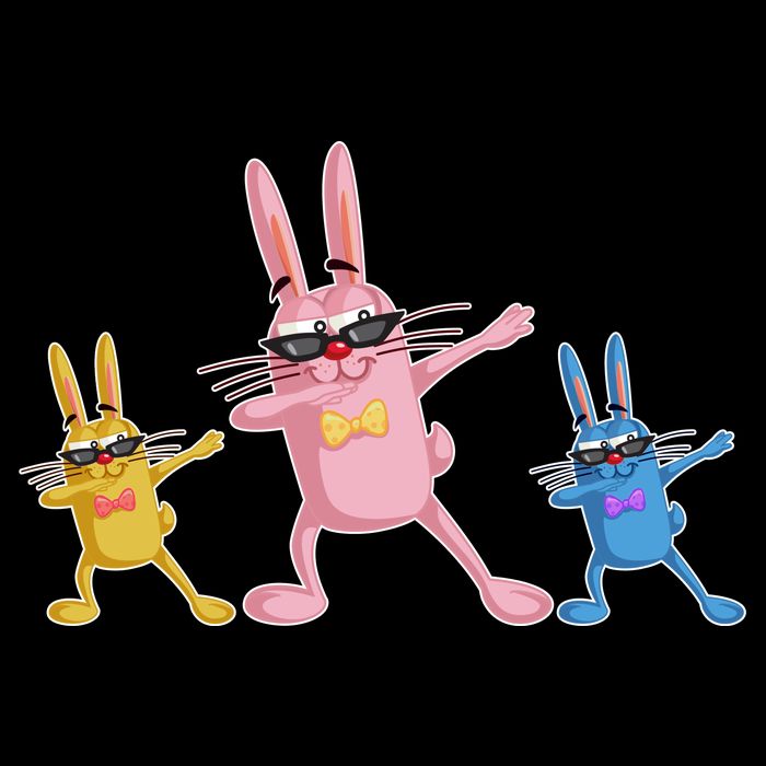 Cool Dabbing Easter Bunnies City Backpack