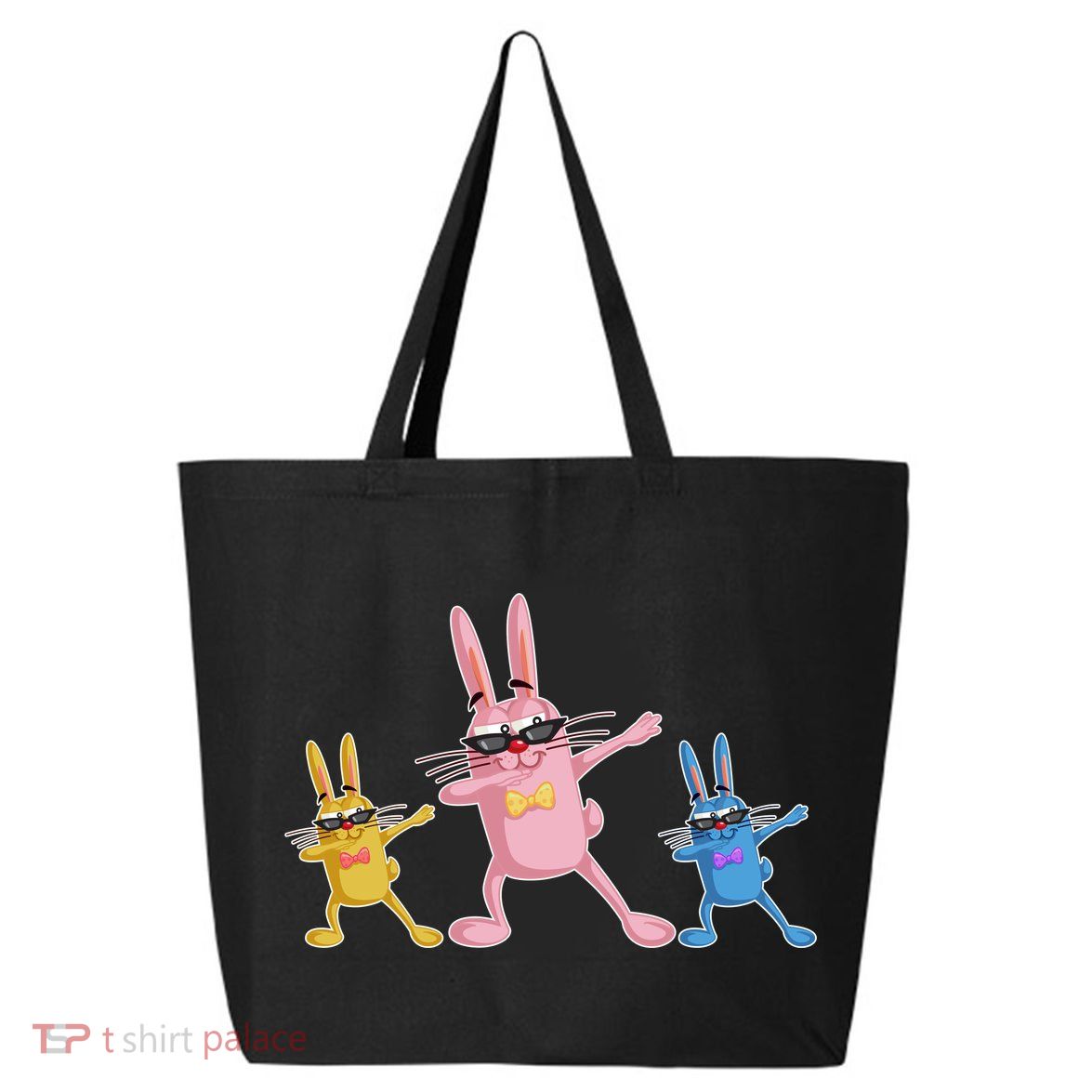 Cool Dabbing Easter Bunnies 25L Jumbo Tote