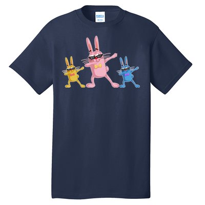 Cool Dabbing Easter Bunnies Tall T-Shirt