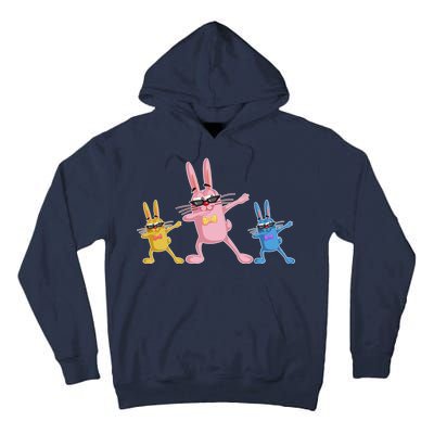 Cool Dabbing Easter Bunnies Tall Hoodie