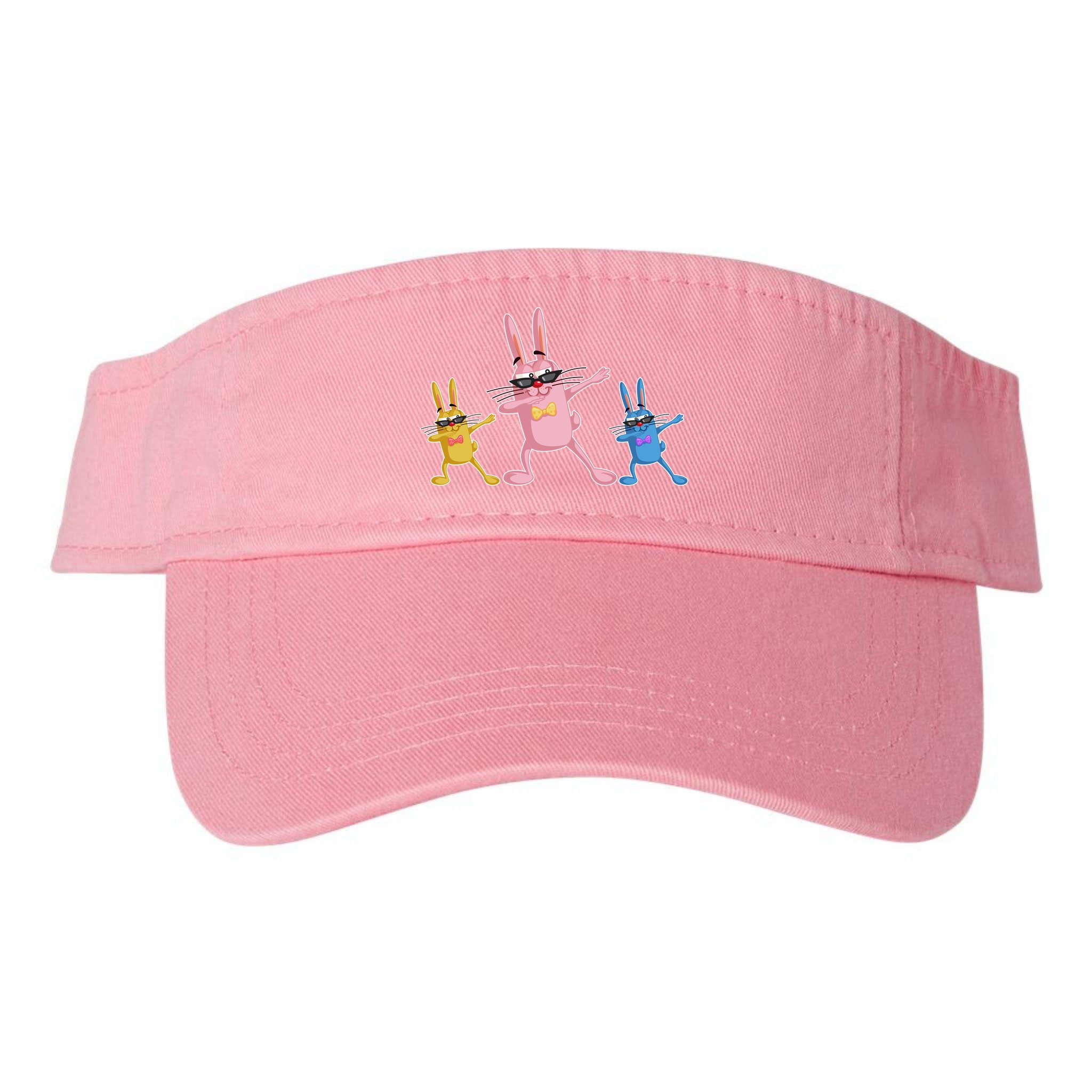 Cool Dabbing Easter Bunnies Visor