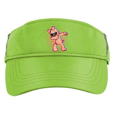 Cool Dabbing Pig Adult Drive Performance Visor