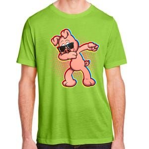 Cool Dabbing Pig Adult ChromaSoft Performance T-Shirt