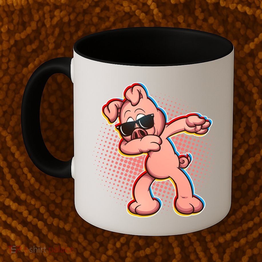 Cool Dabbing Pig Mug