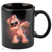Cool Dabbing Pig 11oz C Handle Ceramic Mug