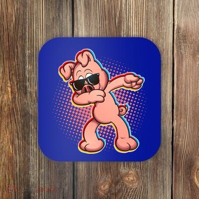 Cool Dabbing Pig Coaster