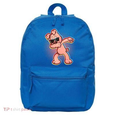 Cool Dabbing Pig 16 in Basic Backpack
