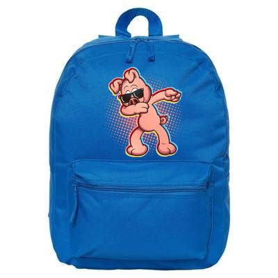 Cool Dabbing Pig 16 in Basic Backpack