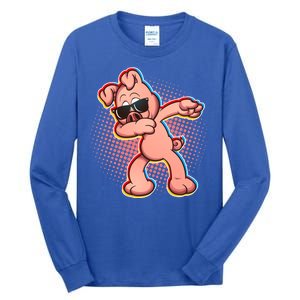 Cool Dabbing Pig Tall Long Sleeve T-Shirt