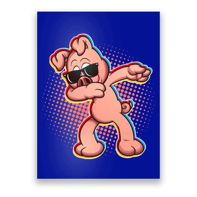 Cool Dabbing Pig Poster
