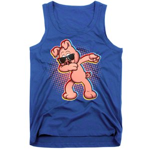 Cool Dabbing Pig Tank Top