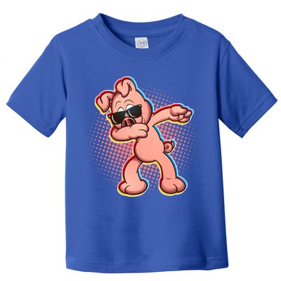Cool Dabbing Pig Toddler T-Shirt