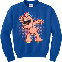 Cool Dabbing Pig Kids Sweatshirt