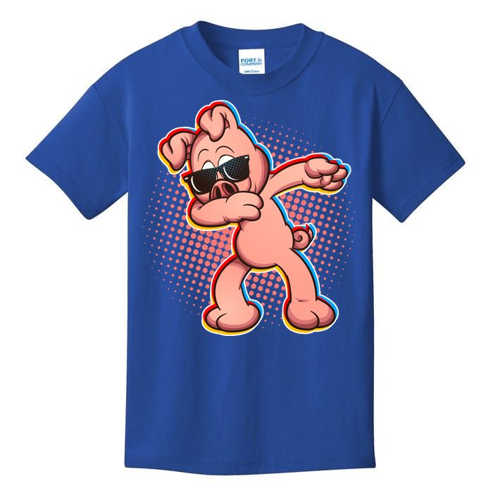 Cool Dabbing Pig Kids T-Shirt