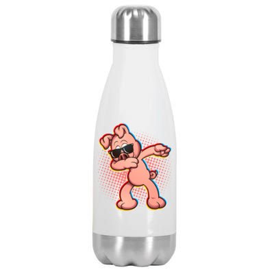 Cool Dabbing Pig Stainless Steel Insulated Water Bottle