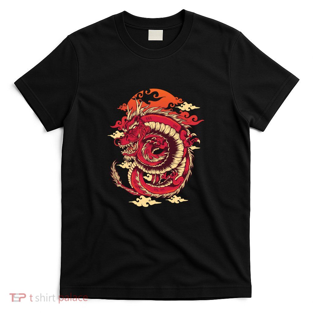 Cool Dragon Cloud design T-Shirt