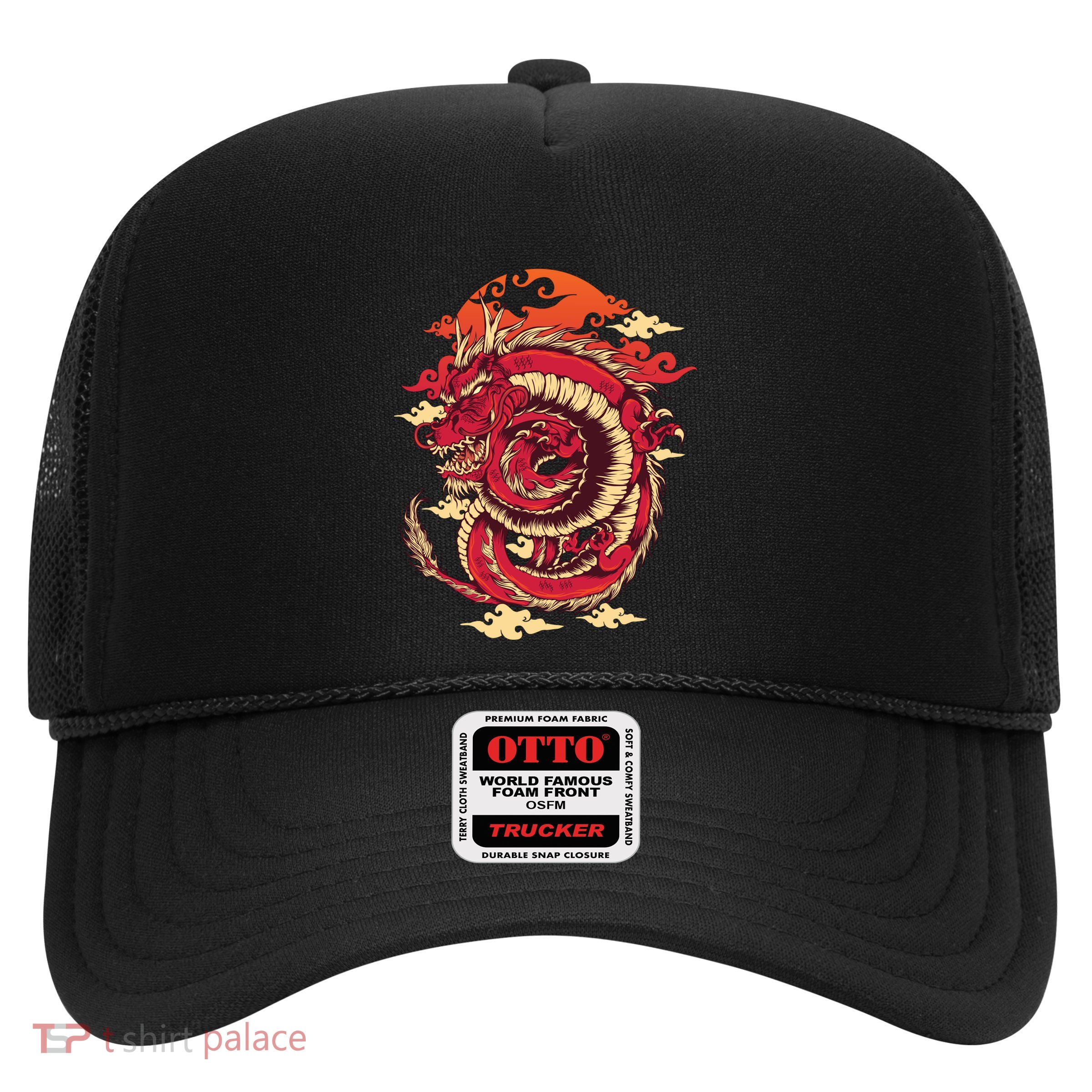 Cool Dragon Cloud design Trucker Hat
