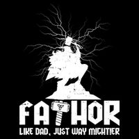 Cool Father's Day Mighty FATHOR  Impact Tech Backpack