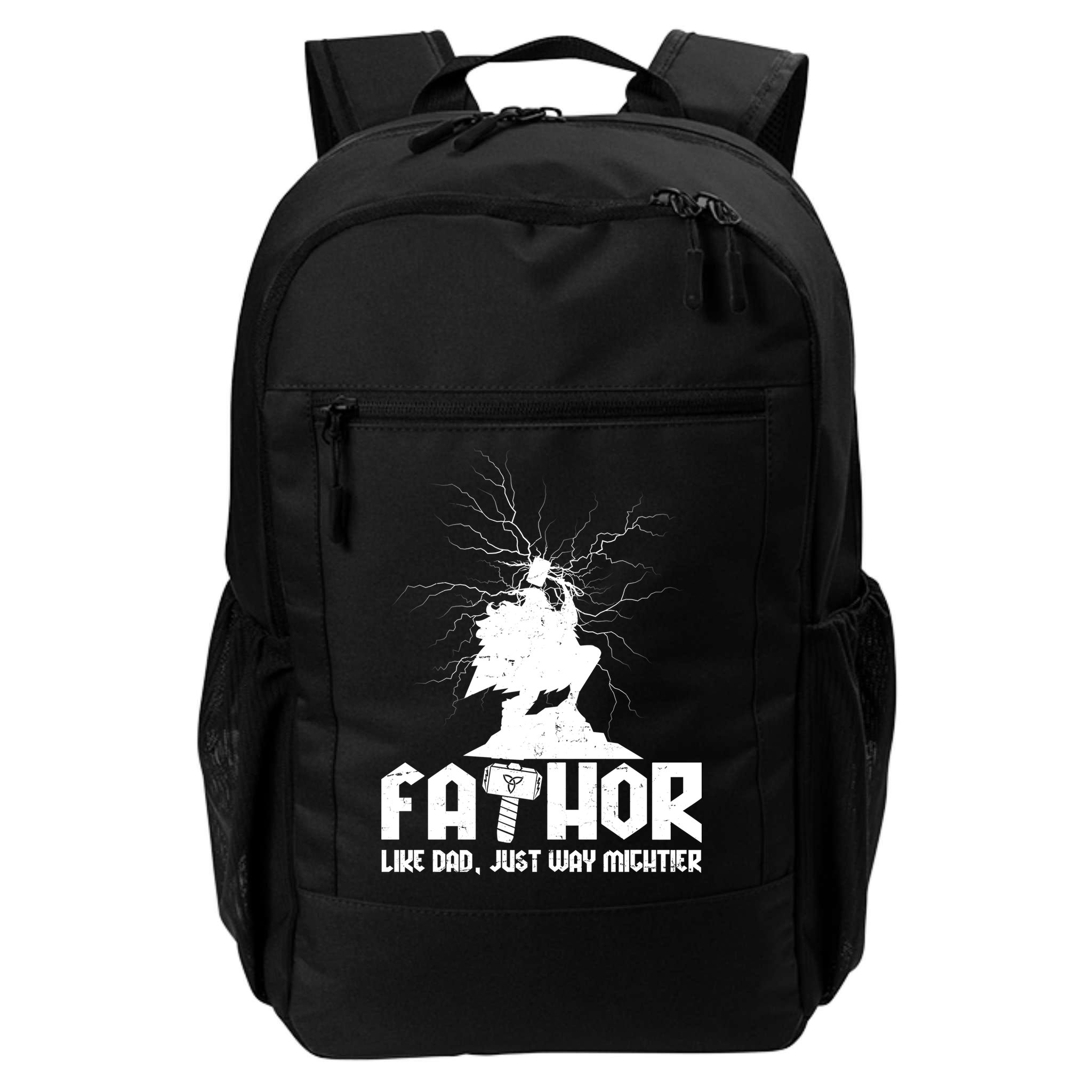 Cool Father's Day Mighty FATHOR  Backpack