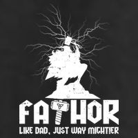 Cool Father's Day Mighty FATHOR  15oz Campfire Ceramic Mug