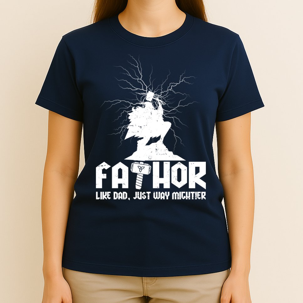 Cool Father's Day Mighty FATHOR  T-Shirt