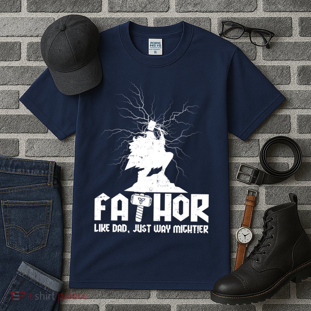 Cool Father's Day Mighty FATHOR  Tall T-Shirt
