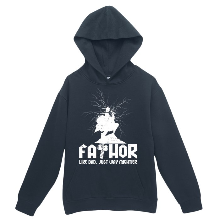 Cool Father's Day Mighty FATHOR  Urban Pullover Hoodie