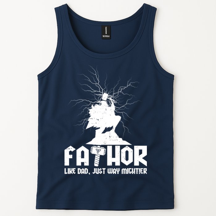 Cool Father's Day Mighty FATHOR  Tank Top