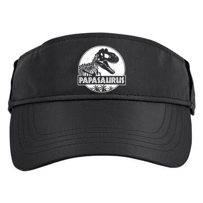 Cool Father's Day Papasaurus Emblem Adult Drive Performance Visor