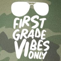 Cool First Grade Vibes Only Back to School Legacy Tie Dye Trucker Hat