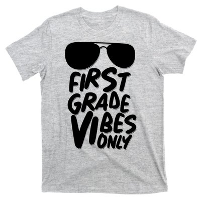 Cool First Grade Vibes Only Back to School T-Shirt