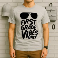 Cool First Grade Vibes Only Back to School T-Shirt