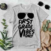 Cool First Grade Vibes Only Back to School Premium T-Shirt