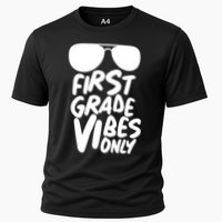Cool First Grade Vibes Only Back to School Performance Shirt