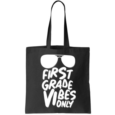 Cool First Grade Vibes Only Back to School Bag