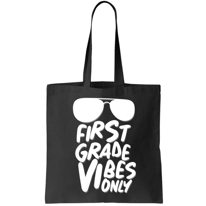 Cool First Grade Vibes Only Back to School Bag