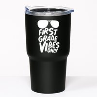 Cool First Grade Vibes Only Back to School Tumbler