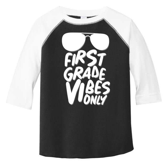 Cool First Grade Vibes Only Back to School Toddler Fine Jersey T-Shirt