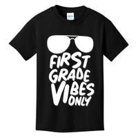 Cool First Grade Vibes Only Back to School Kids T-Shirt